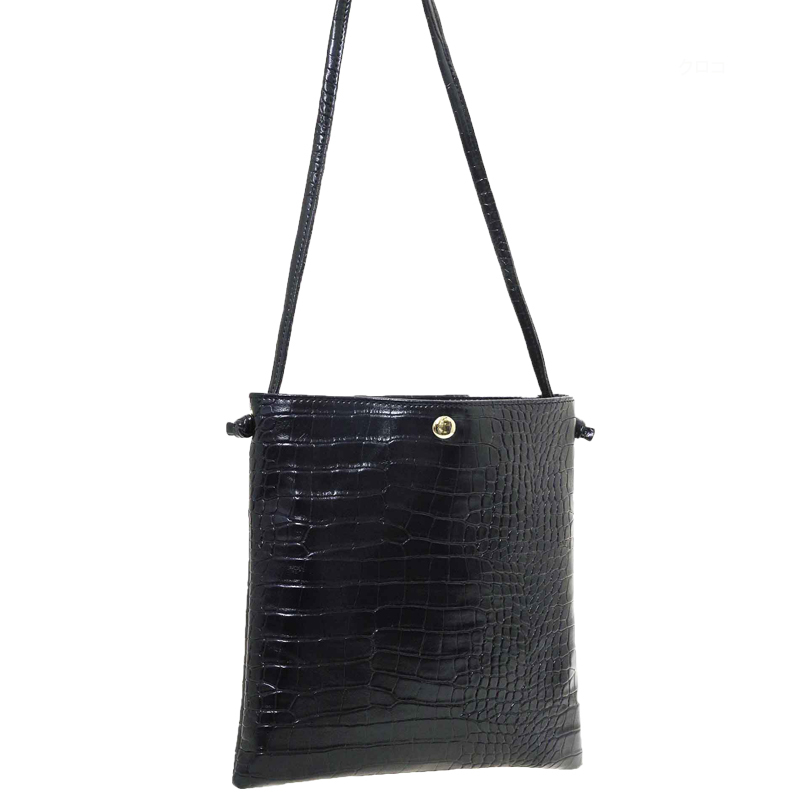 ショルダーバッグ・ポシェット two way bag black B.I.D. ショルダーバッグ バッグ 「チェーンストラップ