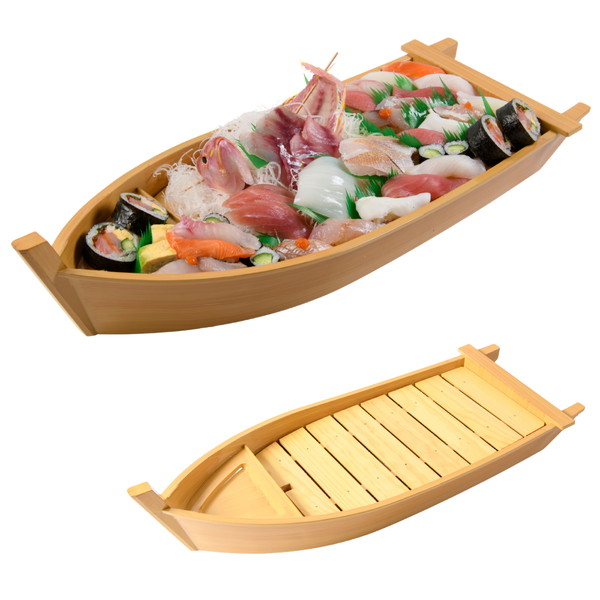 舟盛り　舟　刺身盛り　お造り　未使用　新品 舟盛り 器 1個 （大 5〜7人前）プラスチック 船 盛り皿 容器 (容器のみ