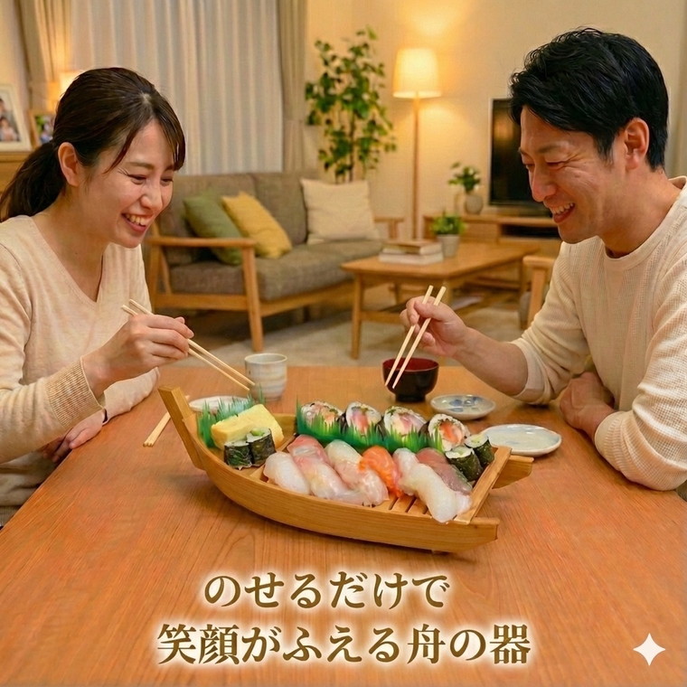 舟盛り 器 1個 （中 2〜3人前）プラスチック 船 盛り皿 容器 (容器のみ