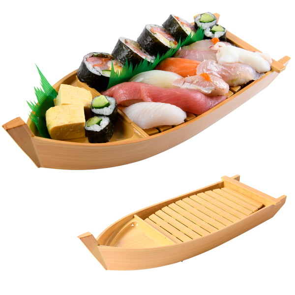 舟盛り 器 1個 （中 2〜3人前）プラスチック 船 盛り皿 容器 (容器のみ