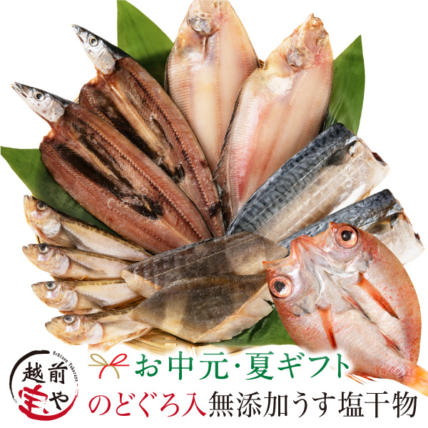 父の日 プレゼント ギフト 干物 6種13枚 のどぐろ 魚 お取り寄せ 一夜干し ((冷凍))｜etizentakaraya