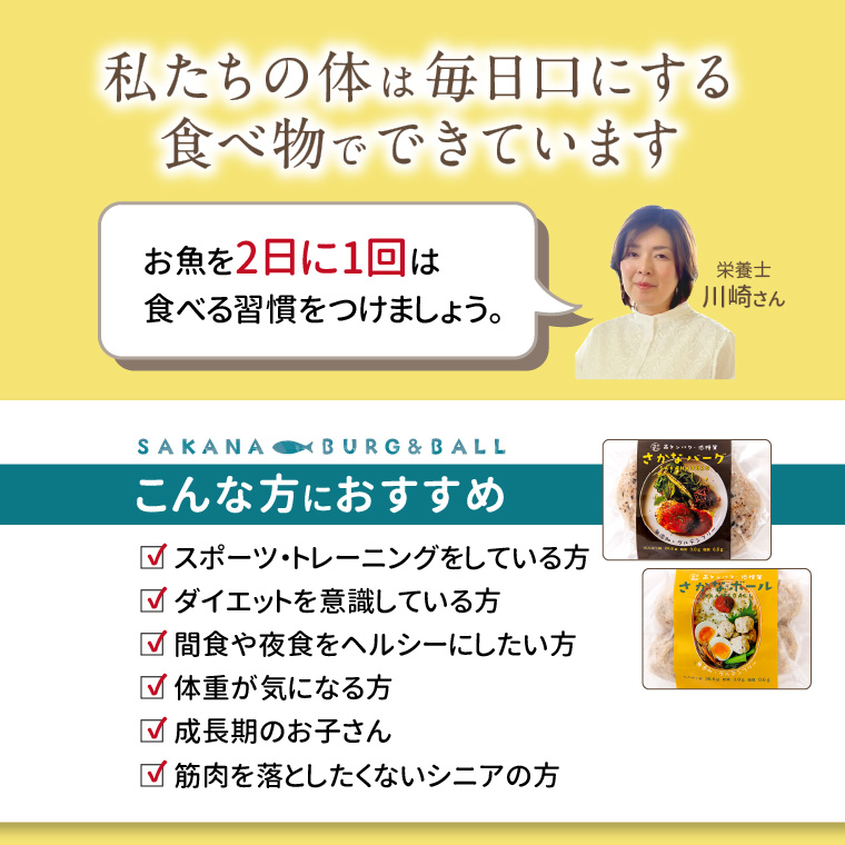 新商品 魚 ハンバーグ 高タンパク 低脂質 低糖質 選べる 16パック 無添加 さかなバーグ フィッシュボール レンジ 温めるだけ トレーニング 筋トレ ((冷凍))