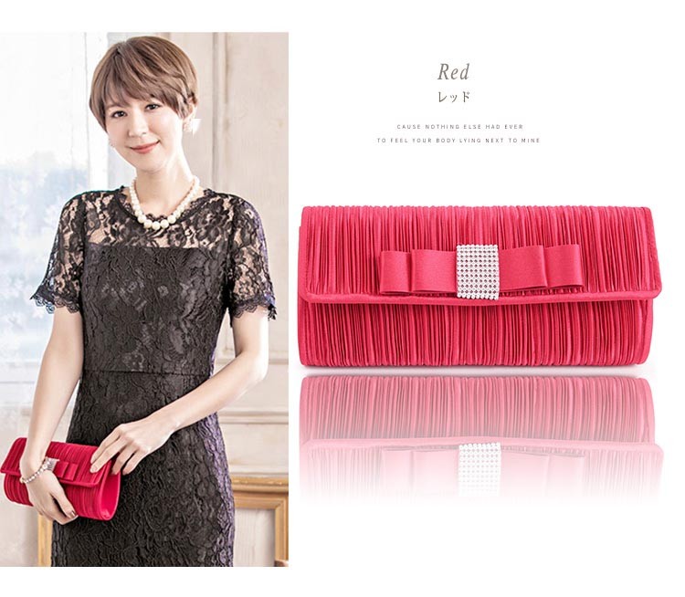 バック パーティー 結婚式サブバッグ 冠婚葬祭 BAG フォーマル フォーマルバック 大きめ がま口 サテン ディナー 食事会 収納力抜群 結婚式サブバッグ