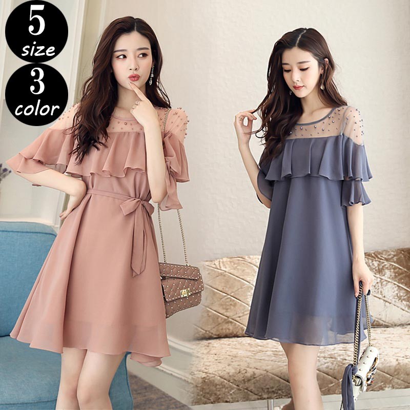 ワンピース結婚式 お呼ばれ 結婚式 パーティードレス お呼ばれ ドレス 二次会 フォーマル 春 夏 秋 冬 秋冬 春夏 大きいサイズ シンプル キレイめ 半袖 長袖 袖付き 袖あり 20代 30代 40代 50代