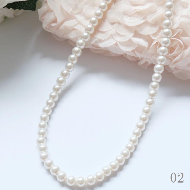 パールネックレス ネックレス パール アクセサリー 結婚式 冠婚葬祭 フォーマル パーティー パーティ 葬儀 入学式 入園式 卒業式