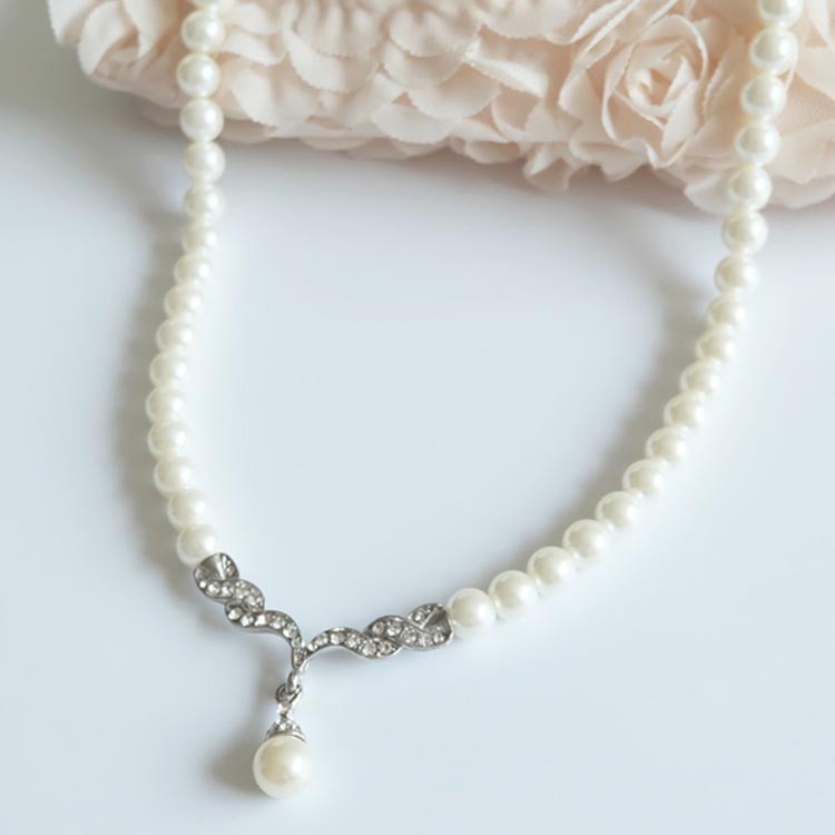 パールネックレス ネックレス パール アクセサリー 結婚式 冠婚葬祭 フォーマル パーティー パーティ 葬儀 入学式 入園式 卒業式