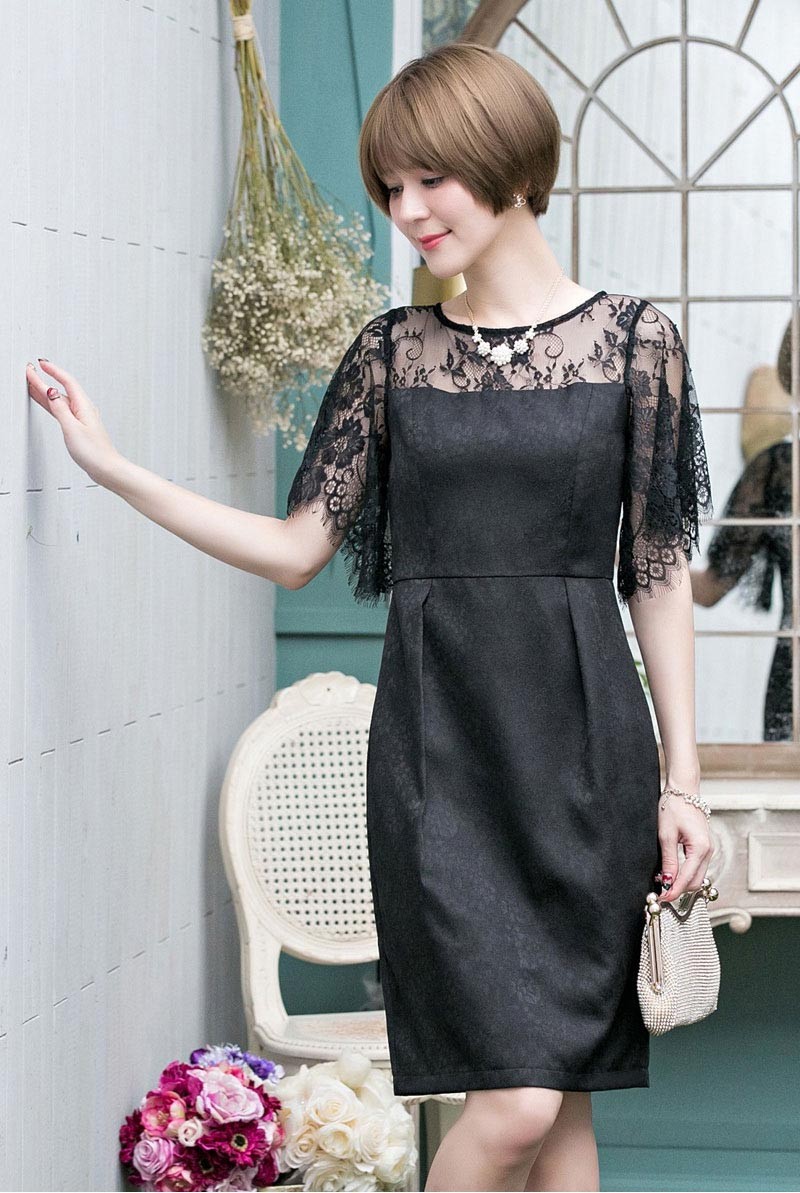 ドレス お呼ばれ 結婚式 パーティードレス