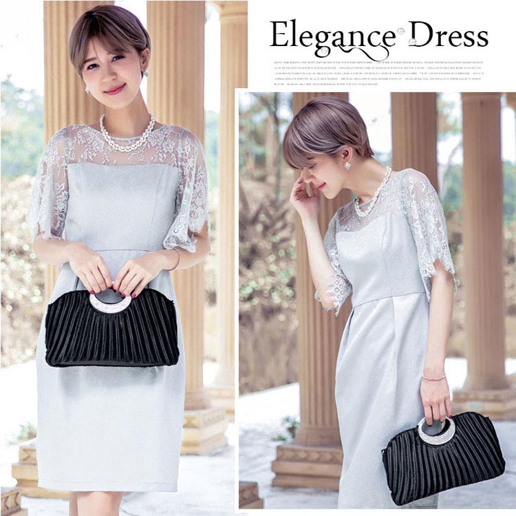 ドレス お呼ばれ 結婚式 パーティードレス