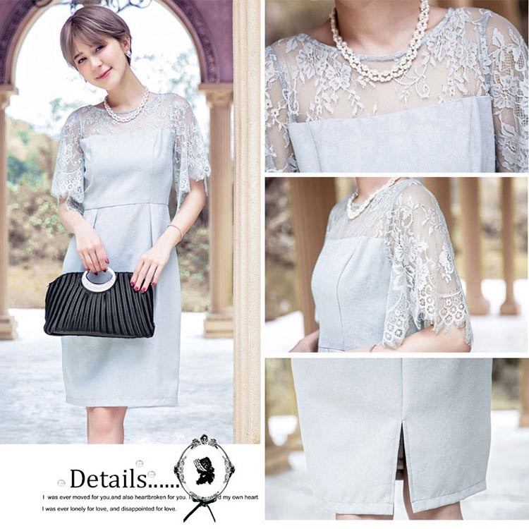 ドレス お呼ばれ 結婚式 パーティードレス