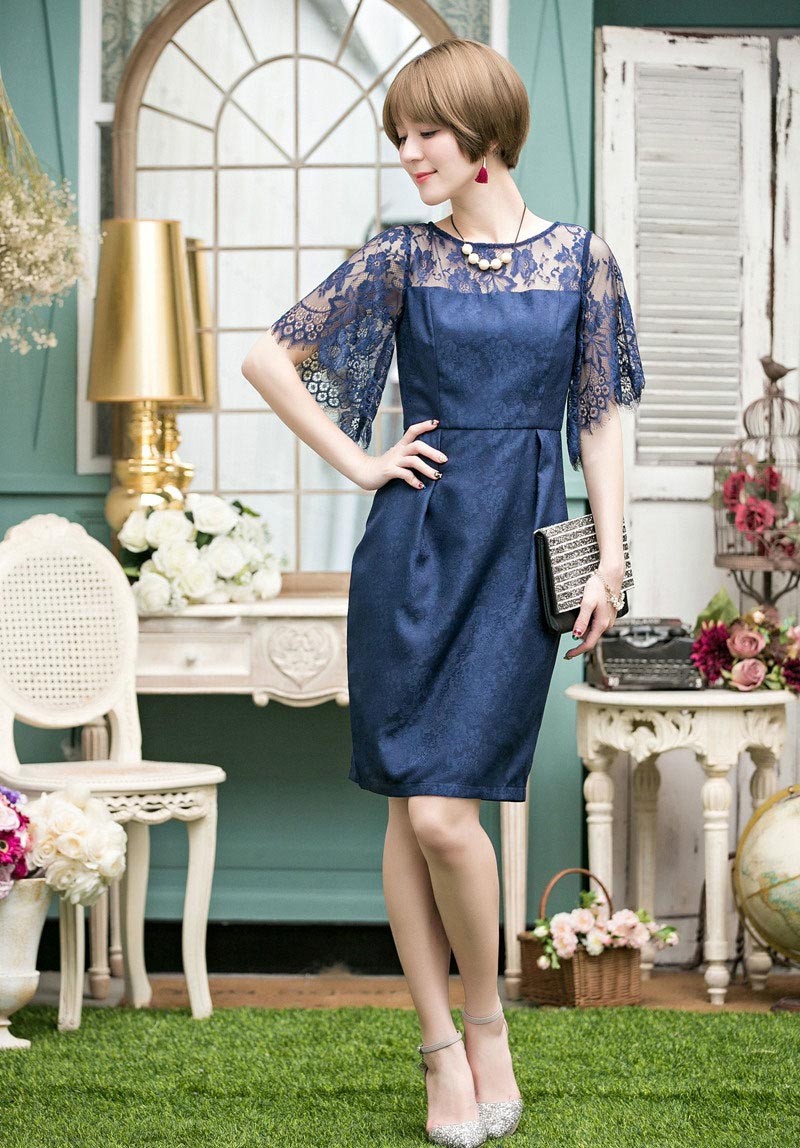 ドレス お呼ばれ 結婚式 パーティードレス