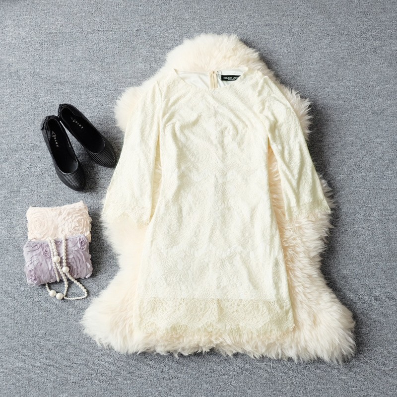 パーティードレス 結婚式 ワンピース ドレス レース 大きいサイズ フォーマル 二次会 披露宴 フリル ミセス 袖あり 服 20代 30代 40代 50代 春秋冬