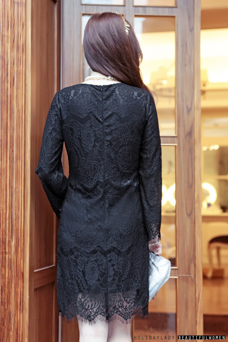 パーティードレス 結婚式 ワンピース ドレス レース 大きいサイズ フォーマル 二次会 披露宴 フリル ミセス 袖あり 服 20代 30代 40代 50代 春秋冬