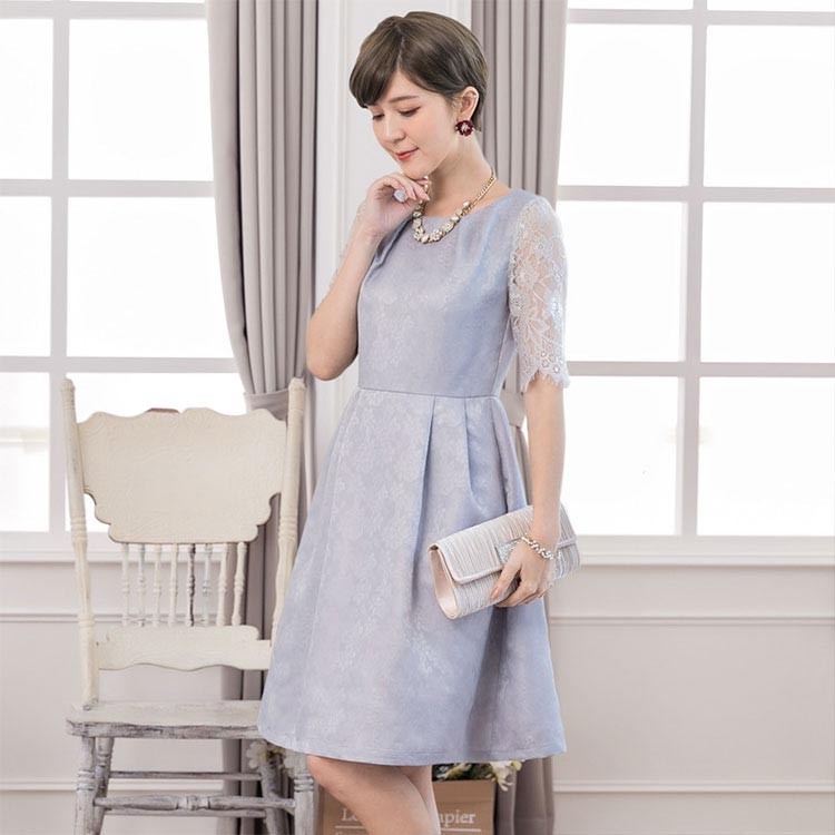 ドレス お呼ばれ 結婚式 パーティードレス