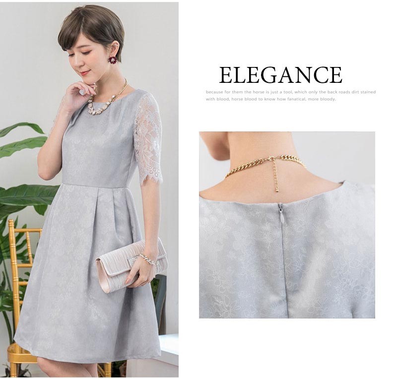 ドレス お呼ばれ 結婚式 パーティードレス