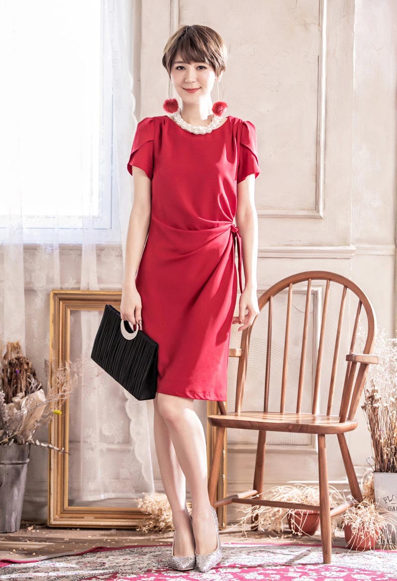 ドレス お呼ばれ 結婚式 パーティードレス ンピース