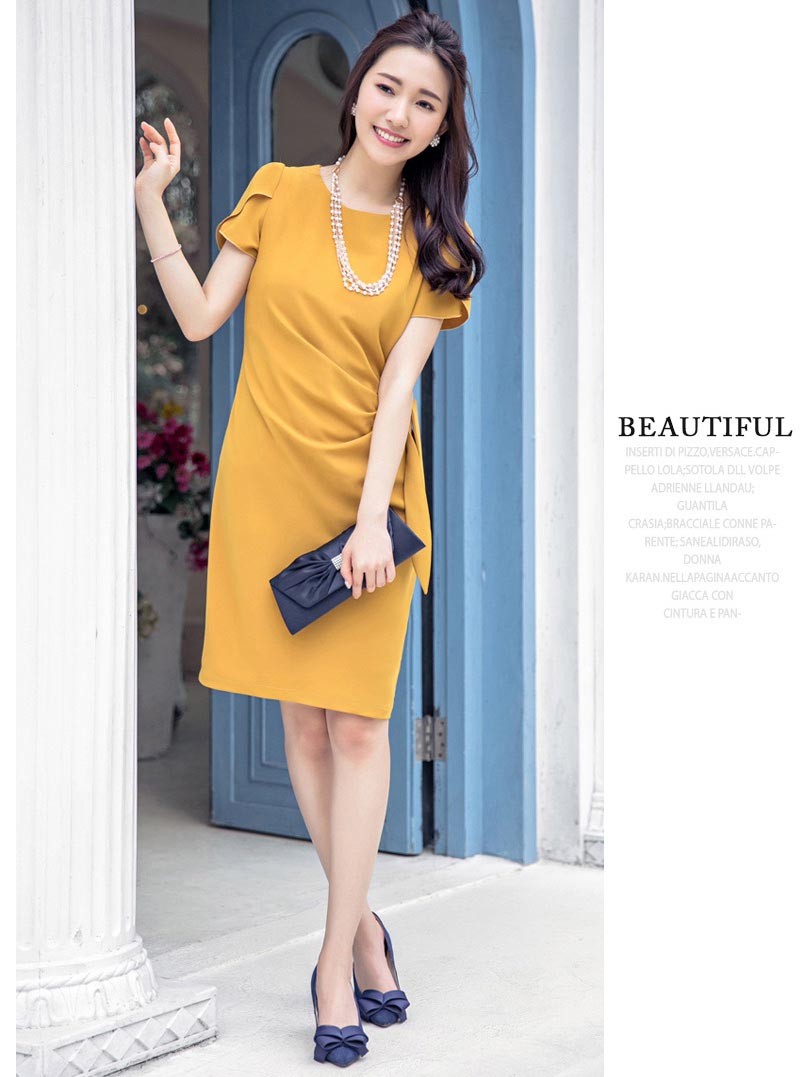 ドレス お呼ばれ 結婚式 パーティードレス ンピース