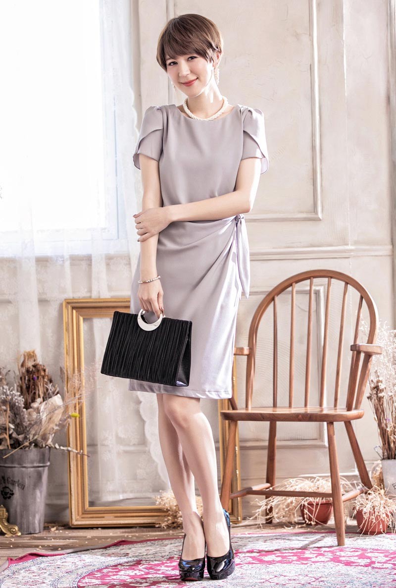 ドレス お呼ばれ 結婚式 パーティードレス ンピース