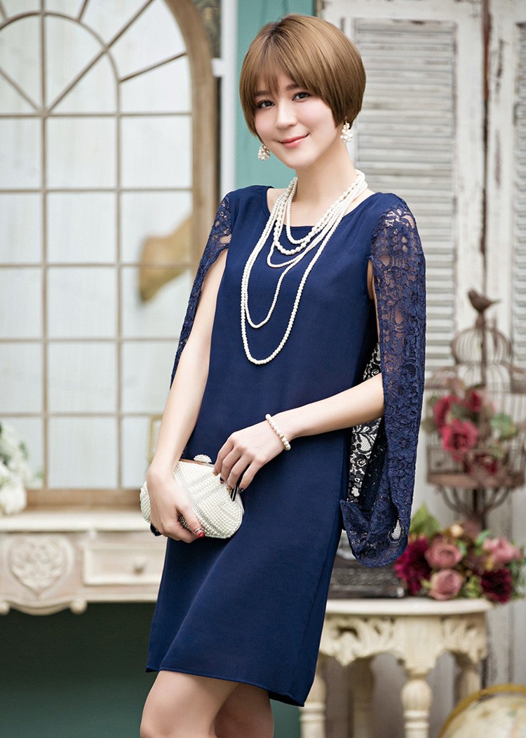 パーティードレス 結婚式 ワンピース ドレス レース 大きいサイズ フォーマル 二次会 披露宴 フリル ミセス 袖あり 服 20代 30代 40代 50代 春秋冬