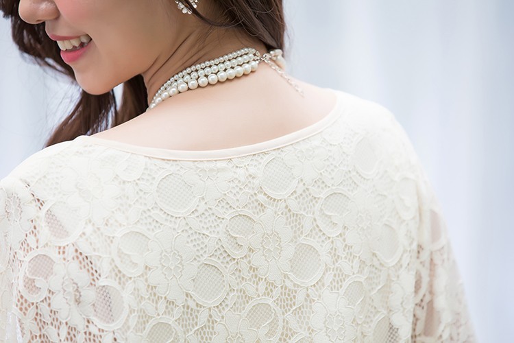 パーティードレス 結婚式 ワンピース ドレス レース 大きいサイズ フォーマル 二次会 披露宴 フリル ミセス 袖あり 服 20代 30代 40代 50代 春秋冬