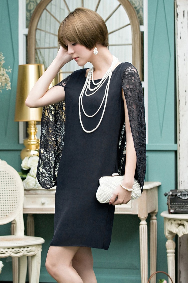 パーティードレス 結婚式 ワンピース ドレス レース 大きいサイズ フォーマル 二次会 披露宴 フリル ミセス 袖あり 服 20代 30代 40代 50代 春秋冬