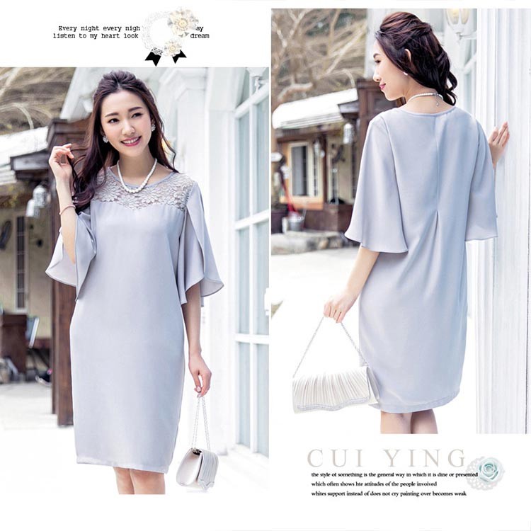 ドレス お呼ばれ 結婚式 パーティードレス ンピース結婚式 お呼ばれ ドレス 半袖 長袖 袖付き 袖あり 袖 五分袖 七分袖 七分 膝下 膝丈 20代 30代 40代 50代