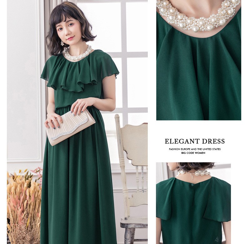 ドレス お呼ばれ 結婚式 パーティードレス春 夏 秋 冬 秋冬 春夏 大きいサイズ シンプル キレイめ 半袖 長袖 袖付き 袖あり 袖 五分袖 七分袖 七分 膝下 膝丈 20代 30代 40代 50代