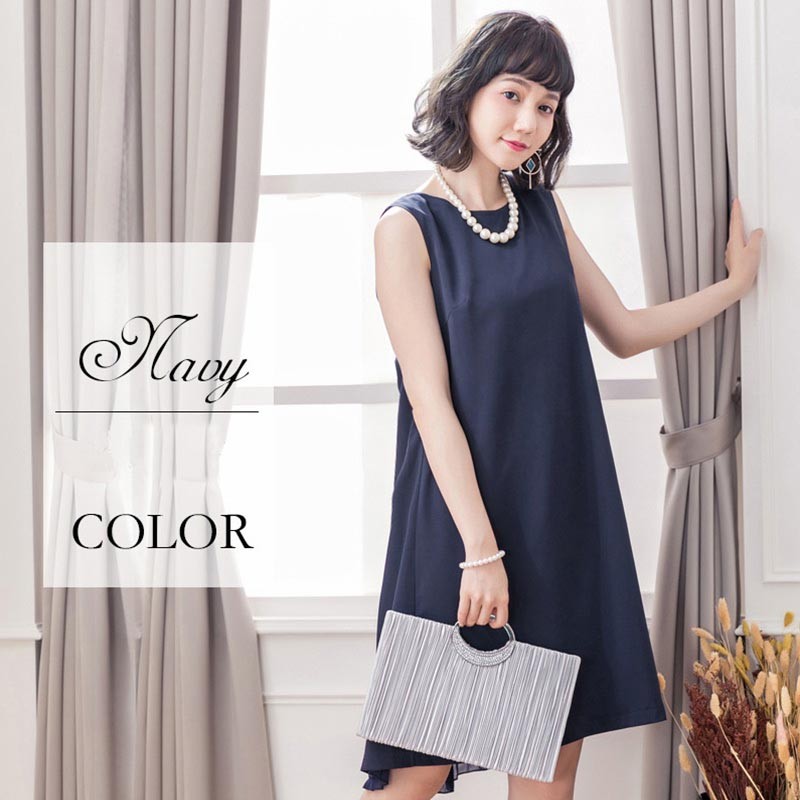 ドレス お呼ばれ 結婚式 パーティードレス シンプル キレイめ 半袖 長袖 袖付き 袖あり 袖 五分袖 七分袖 七分 膝下 膝丈 20代 30代 40代 50代