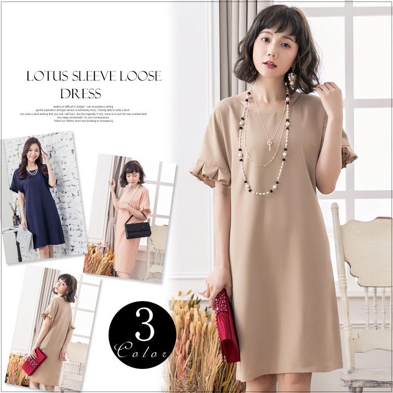 ドレス お呼ばれ 結婚式 パーティードレス 五分袖 七分袖 七分 膝下 膝丈 20代 30代 40代 50代