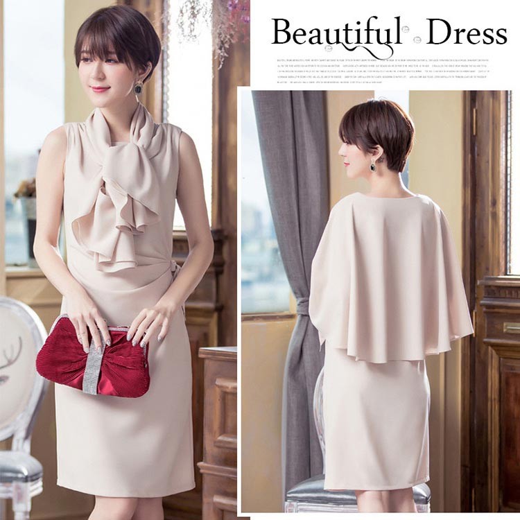 パーティードレス 秋冬 袖あり 袖レース 大きいサイズ 結婚式 冬 袖あり 結婚式 二次会 ドレス お呼ばれ 20代 30代 40代