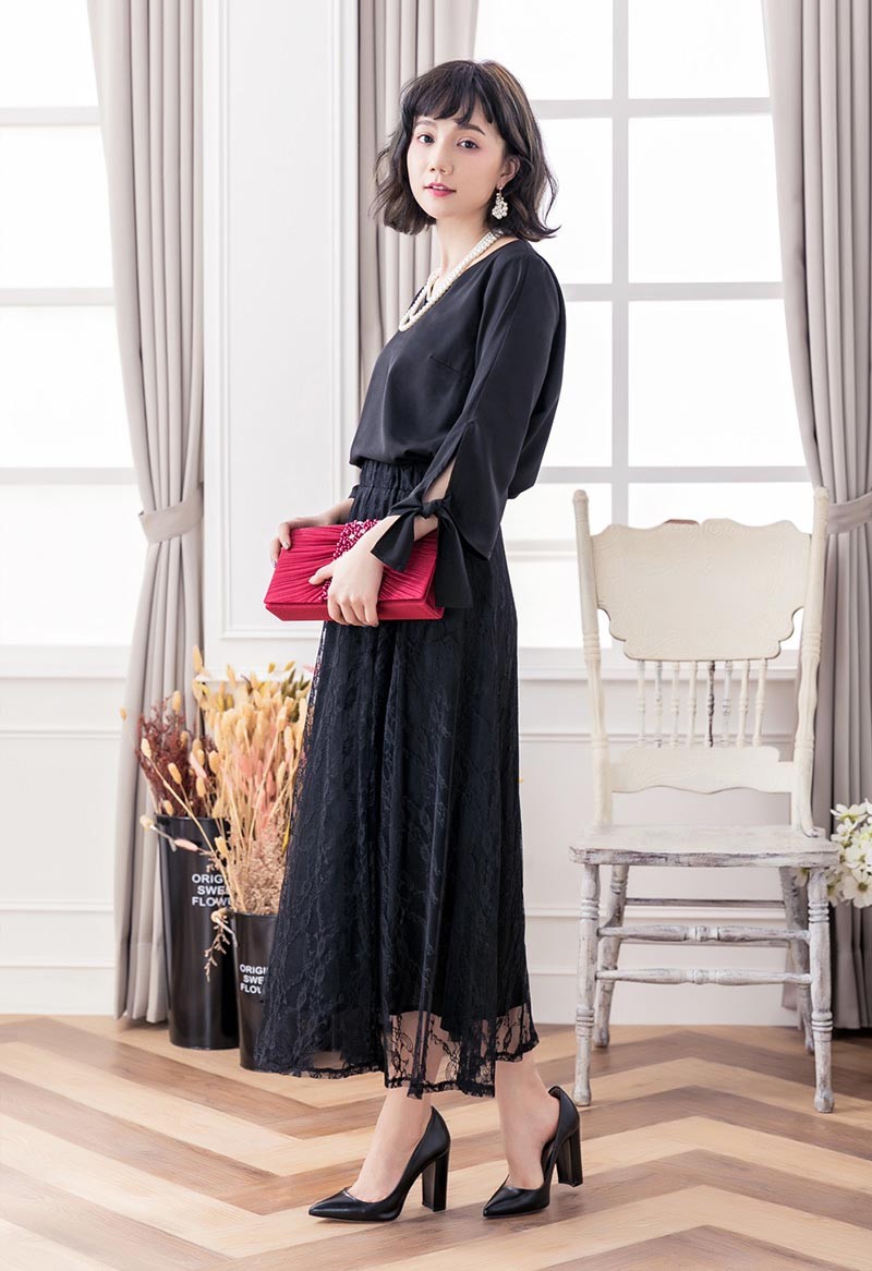 ドレス お呼ばれ 結婚式 パーティードレス