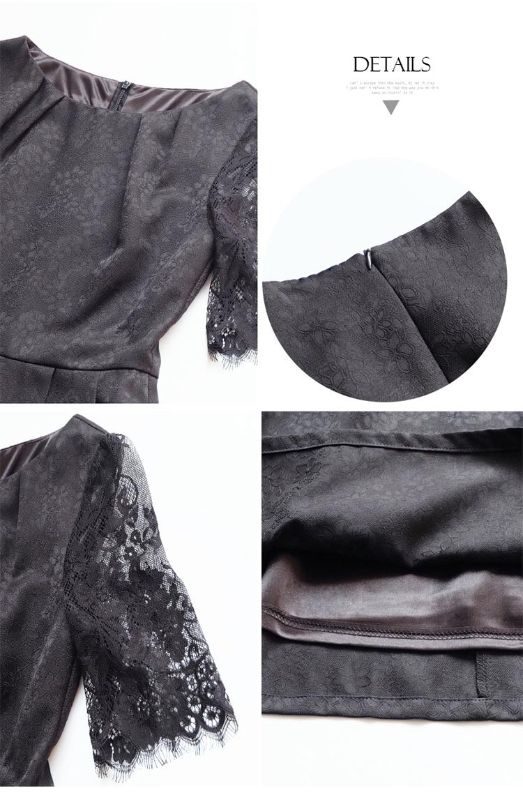 パーティードレス 秋冬 袖あり 袖レース 大きいサイズ 結婚式 冬 袖あり 結婚式 二次会 ドレス お呼ばれ 20代 30代 40代