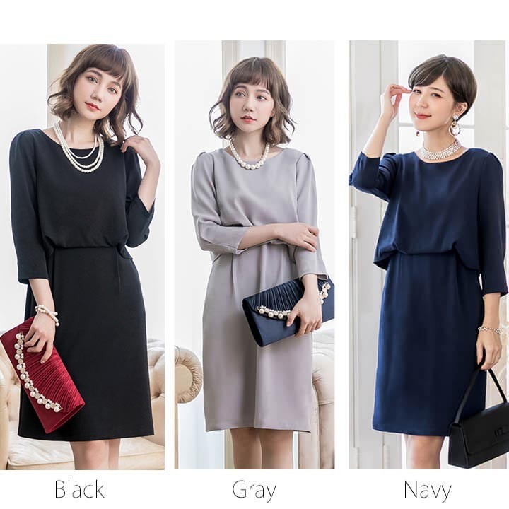 ドレス お呼ばれ 結婚式 パーティードレス ンピース結婚式 お呼ばれ ドレス 大きいサイズ 二次会 フォーマル 入学式スーツ 入園式スーツ 入学スーツ 春 夏 秋 冬 秋冬 春夏 大きいサイズ シンプル キレイめ 半袖 長袖 袖付き 袖あり 袖 五分袖 七分袖 七分 膝下 膝丈 20代 30代 40代 50代