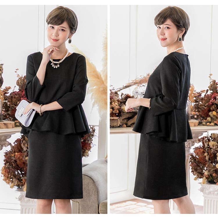 ドレス お呼ばれ 結婚式 パーティードレス