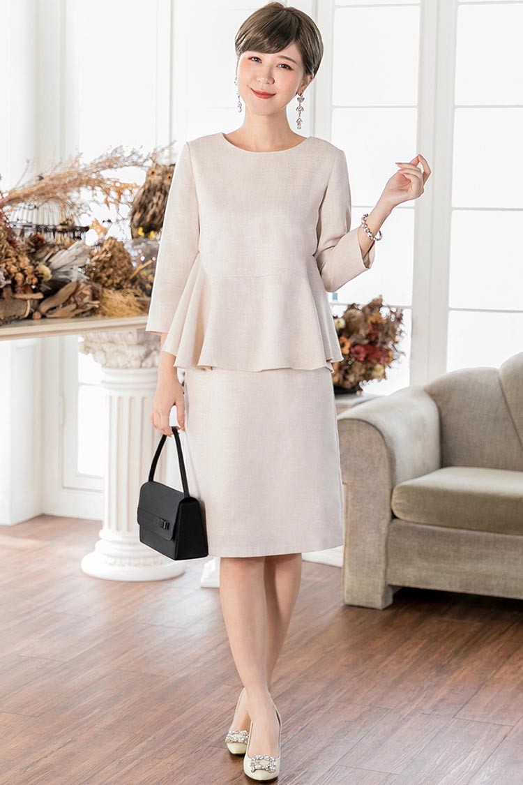 ドレス お呼ばれ 結婚式 パーティードレス