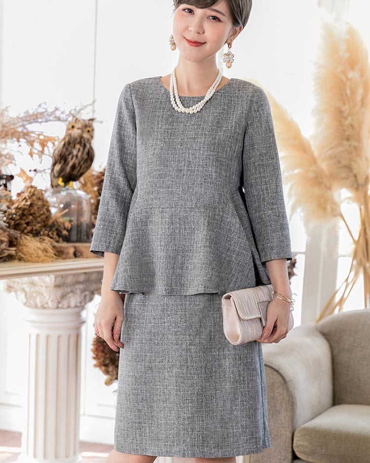 ドレス お呼ばれ 結婚式 パーティードレス