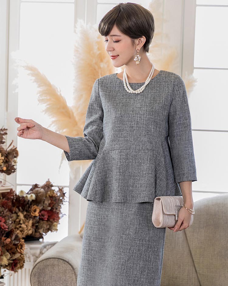 ドレス お呼ばれ 結婚式 パーティードレス