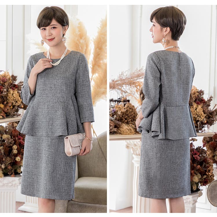 ドレス お呼ばれ 結婚式 パーティードレス