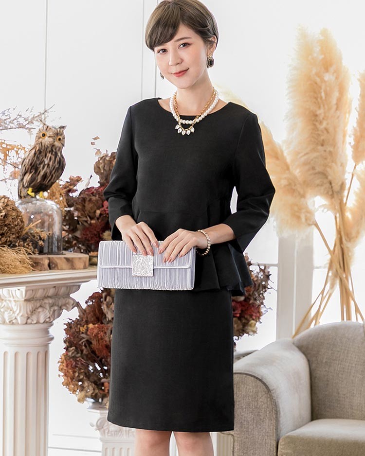 ドレス お呼ばれ 結婚式 パーティードレス