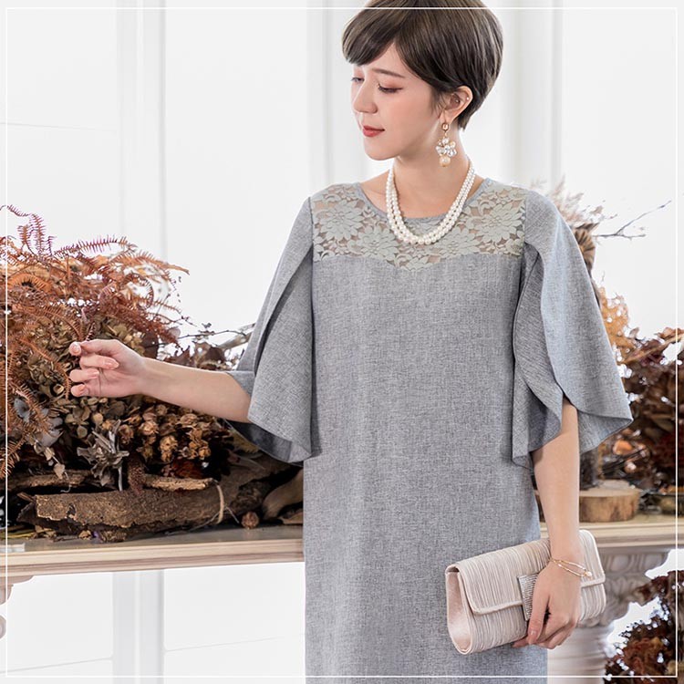 ドレス お呼ばれ 結婚式 パーティードレス