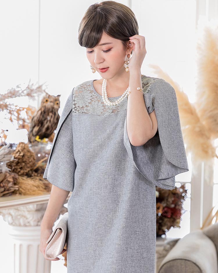 ドレス お呼ばれ 結婚式 パーティードレス