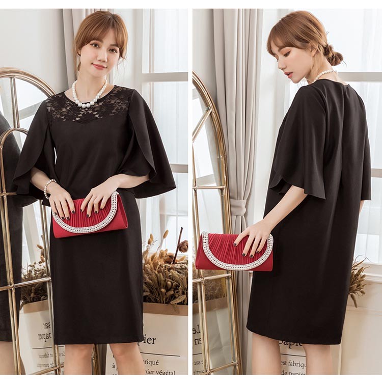 ドレス お呼ばれ 結婚式 パーティードレス