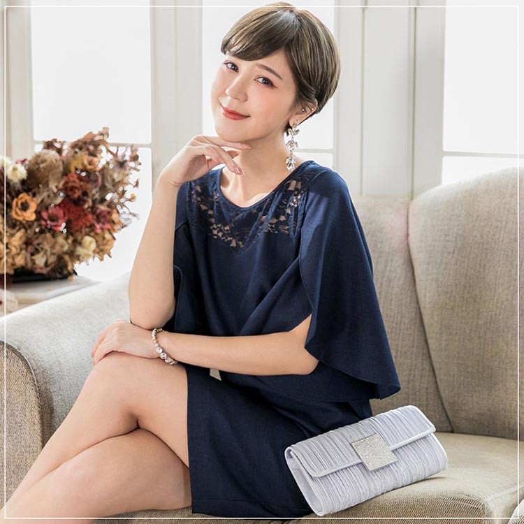 ドレス お呼ばれ 結婚式 パーティードレス