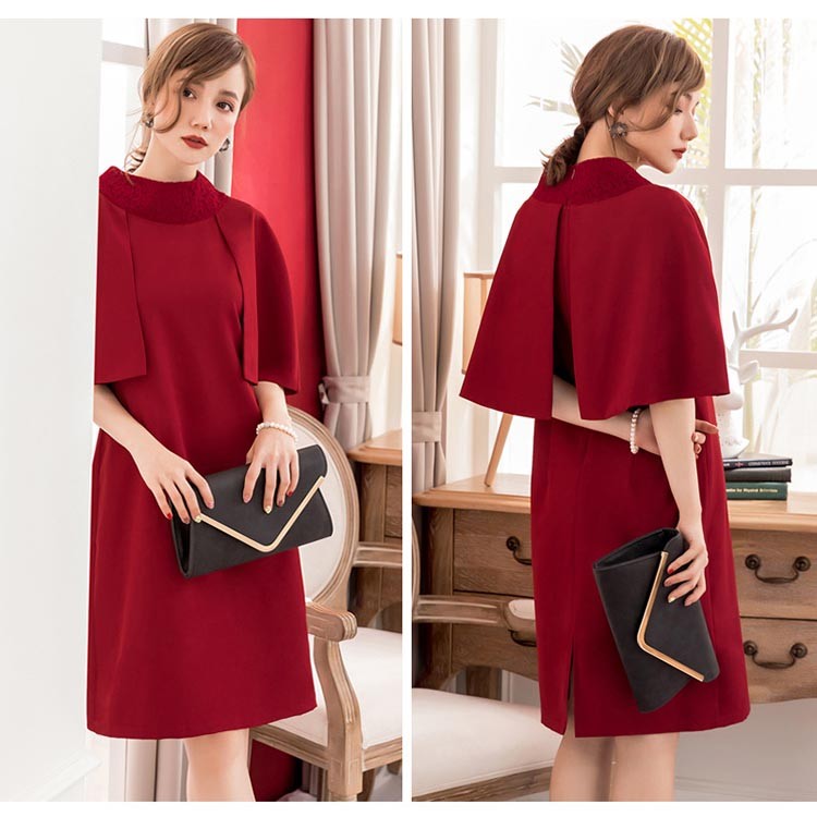 ドレス お呼ばれ 結婚式 パーティードレス