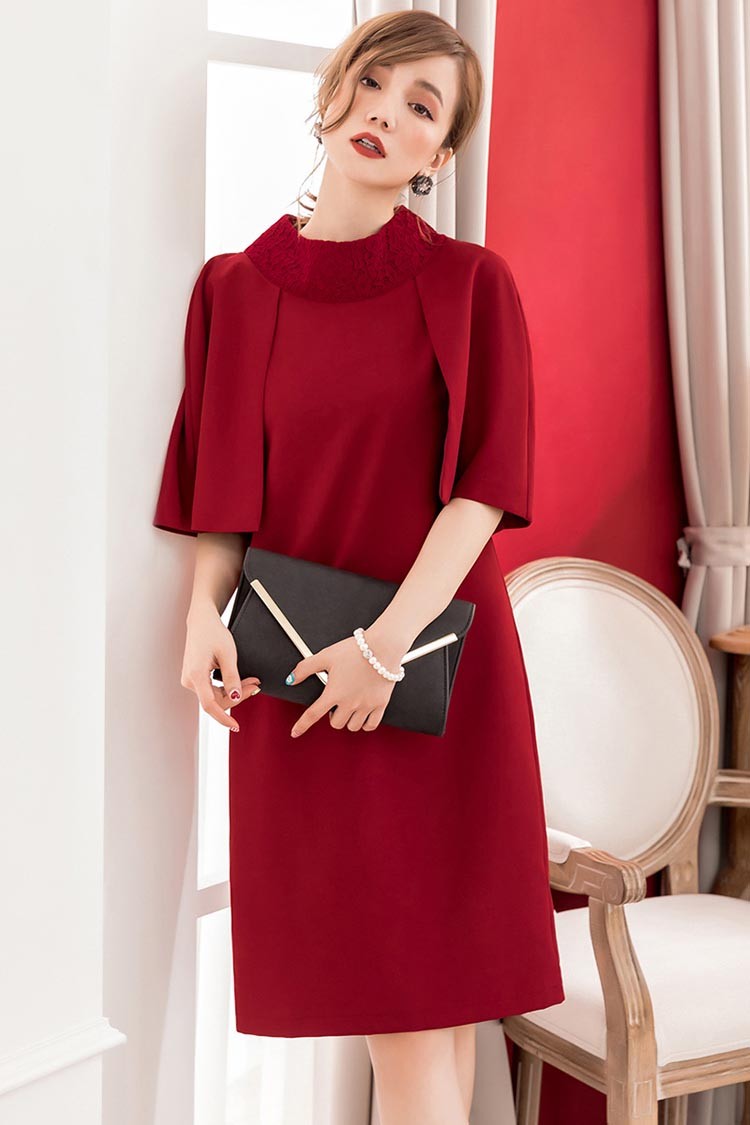 ドレス お呼ばれ 結婚式 パーティードレス