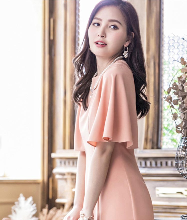 パーティードレス 秋冬 袖あり 袖レース 大きいサイズ 結婚式 冬 袖あり 結婚式 二次会 ドレス お呼ばれ 20代 30代 40代