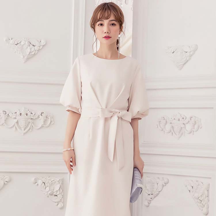 ドレス お呼ばれ 結婚式 パーティードレス ワンピース 