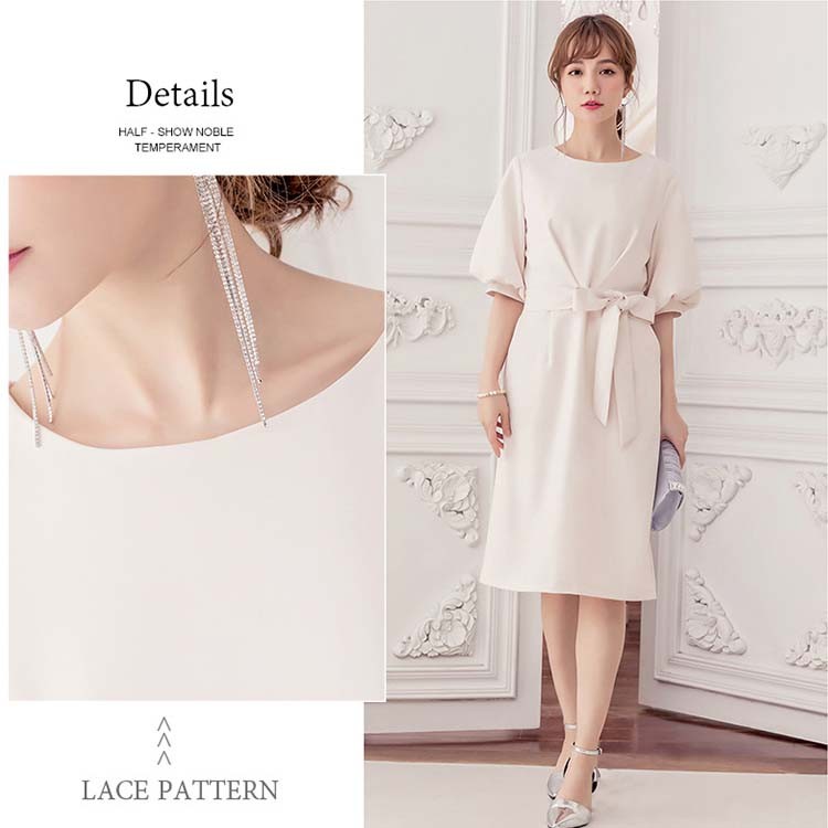 ドレス お呼ばれ 結婚式 パーティードレス