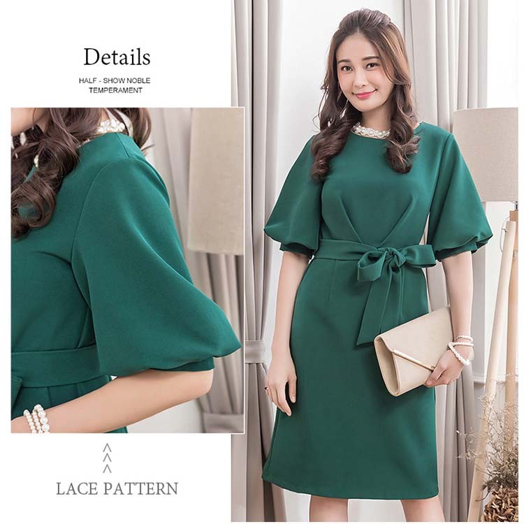 ドレス お呼ばれ 結婚式 パーティードレス