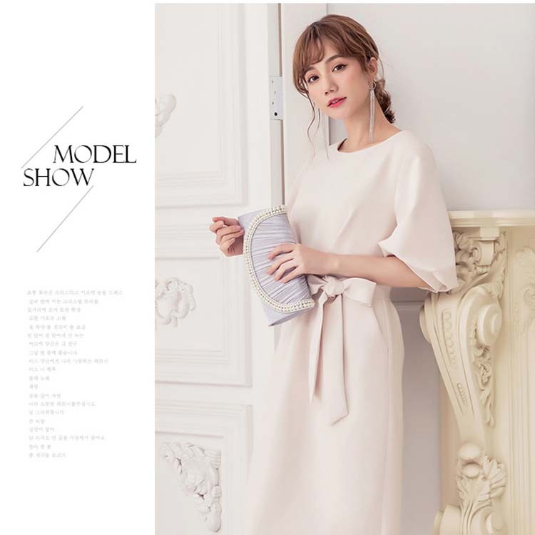 ドレス お呼ばれ 結婚式 パーティードレス