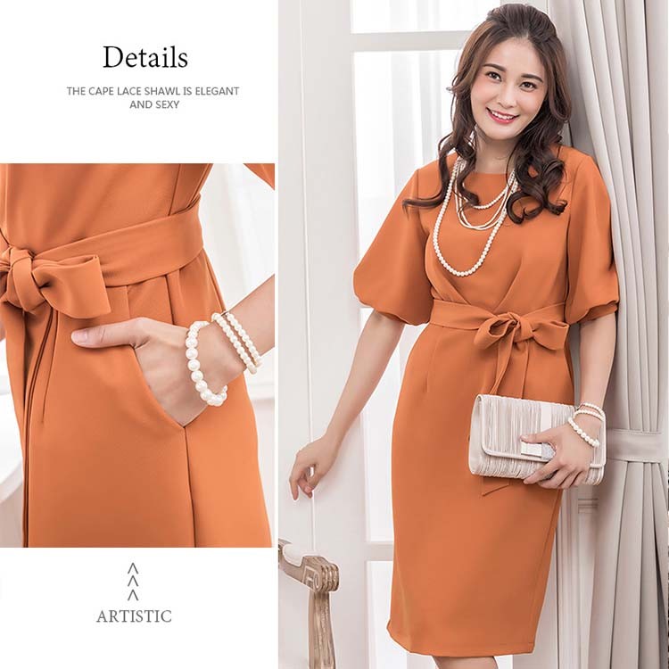 ドレス お呼ばれ 結婚式 パーティードレス